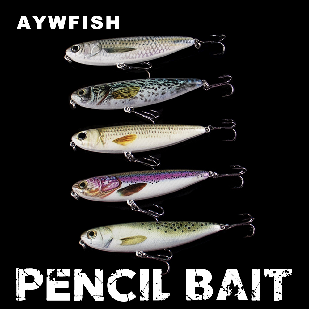 Fishing Lure Topwater - AYWFISH 9CM 11.8G Pływający Pencil Przynęta
