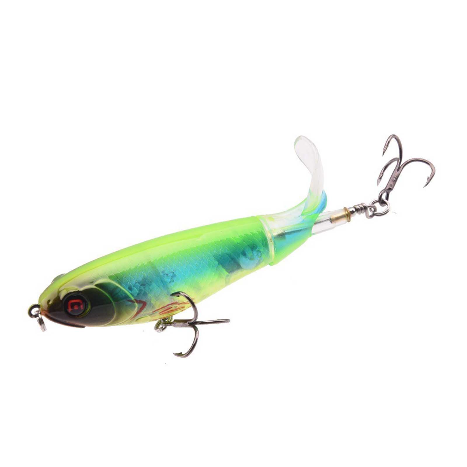 Fishing Lure Topwater - Przynęta powierzchniowa typu popper z śmigłem,