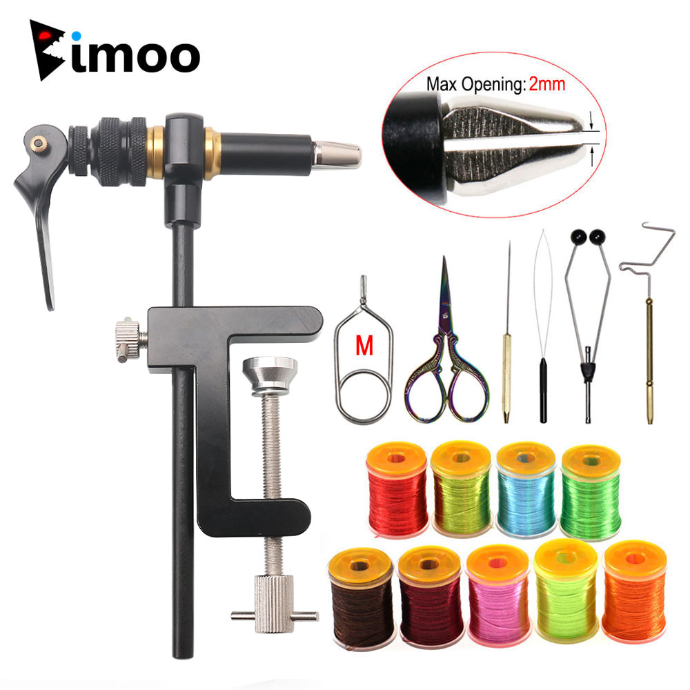 Fishing Lure Spinner - Bimoo 360 ° Obracany zacisk C-Clamp