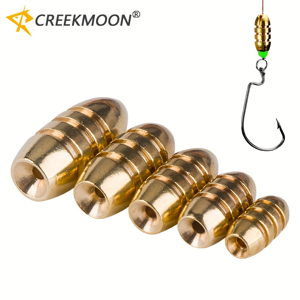 Fishing Lure Accessories - 20 szt. Mosiężnych miedzianych obciążników wędkarskich