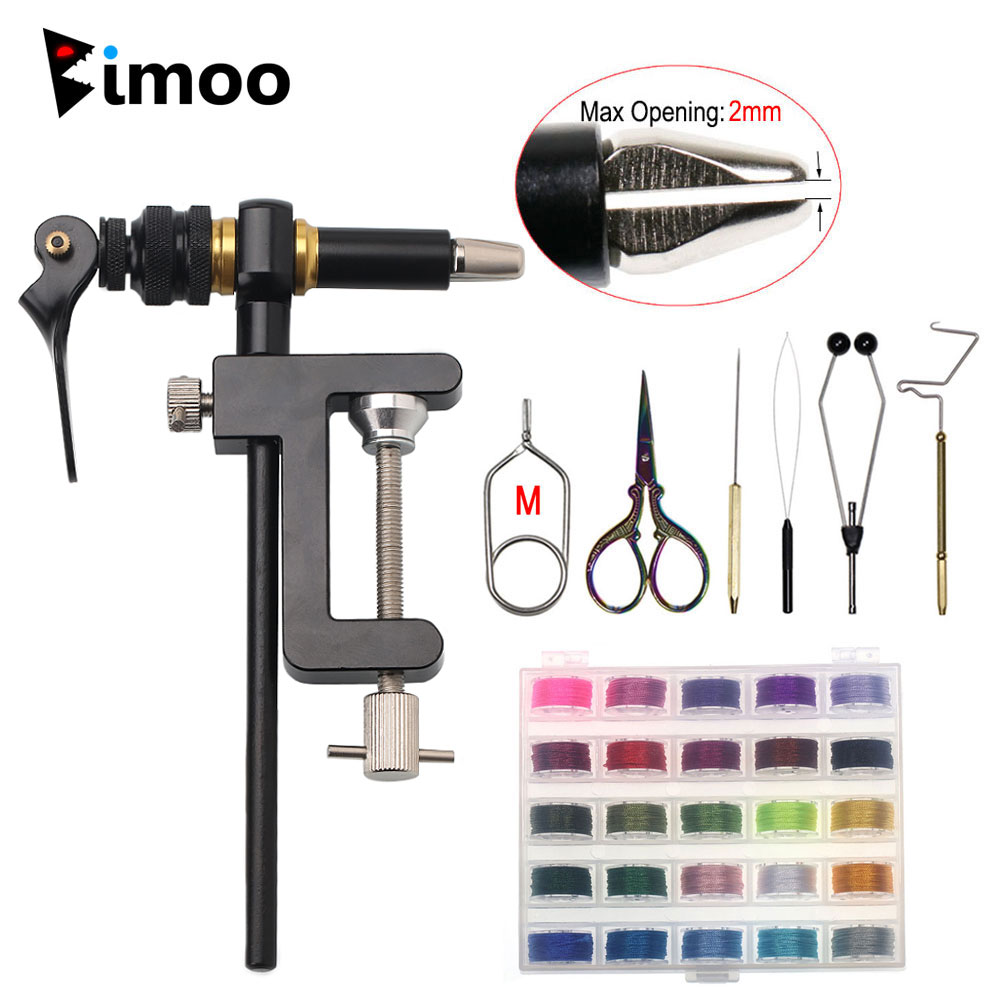 Fishing Lure Spinner - Bimoo 360 ° obrót c-clamp wiązanie