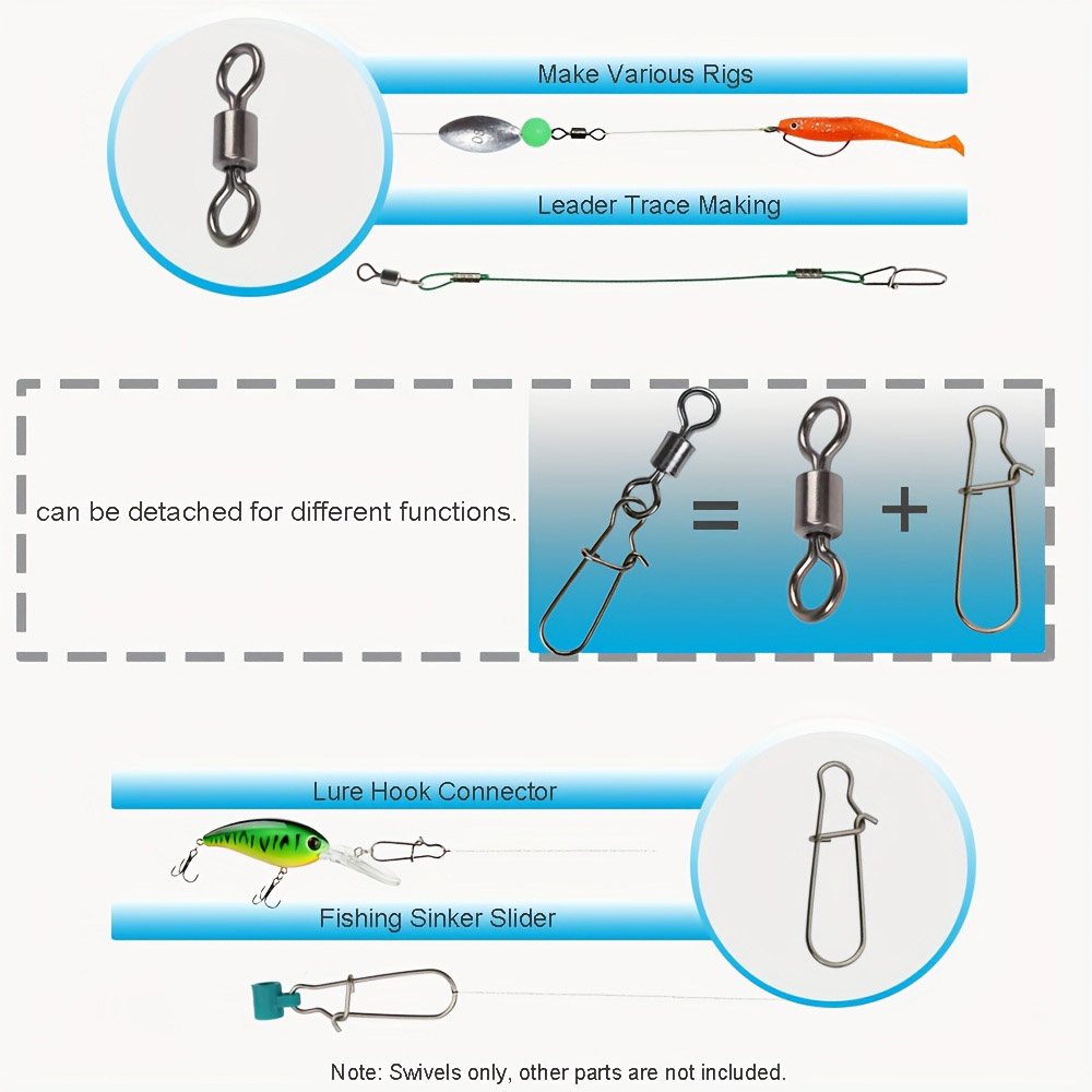 Zestaw 95/210 szt. łączników w – Fishing Lure Accessories recenzja i cena