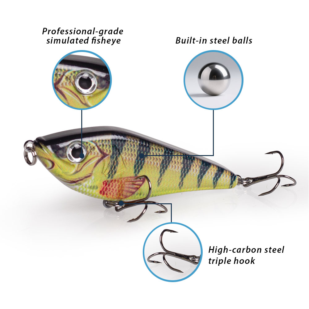 Przynęta Jerkbait na szczupaka – Fishing Lure Jerkbait recenzja i cena