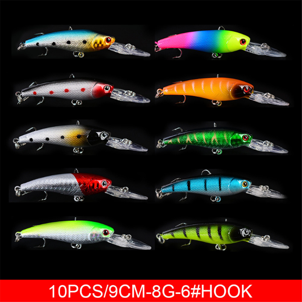 20 sztuk/partia Minnow zestaw  – Fishing Lure Topwater recenzja i cena