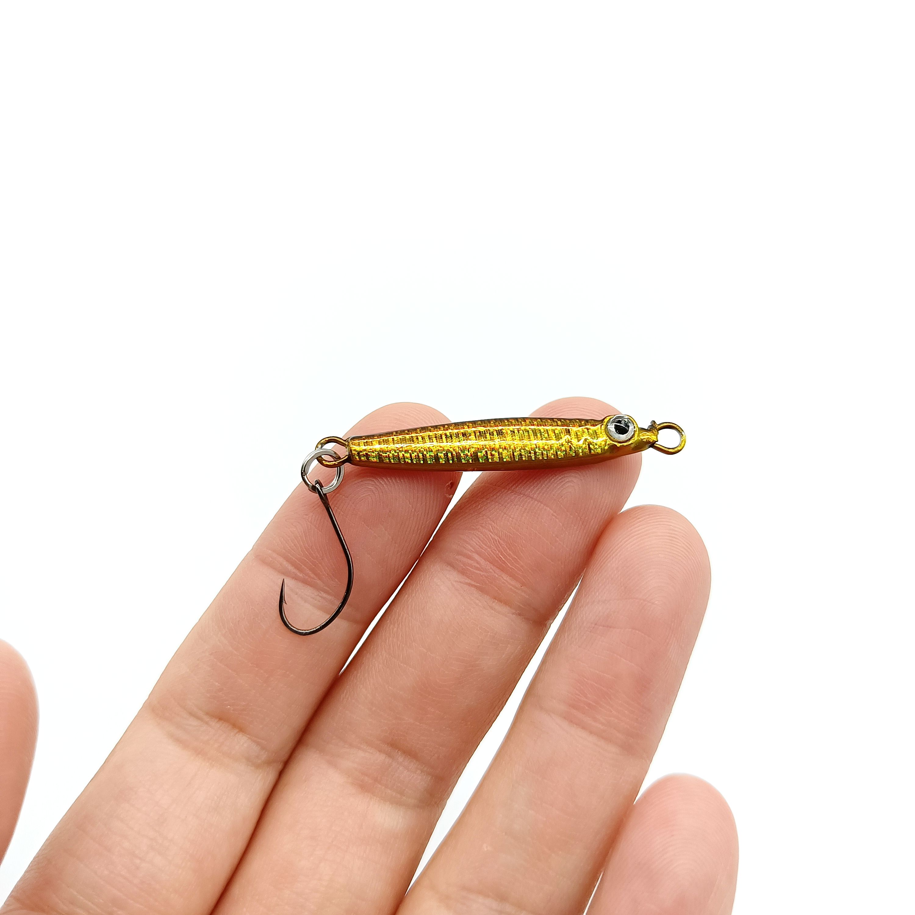 DUODUOYU 5 sztuk Mini metalowy – Fishing Lure Soft Plastic recenzja i cena