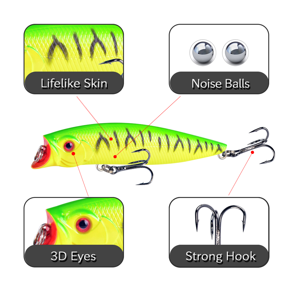 1 sztuk przynęty wysokiej jako – Fishing Lure Topwater recenzja i cena