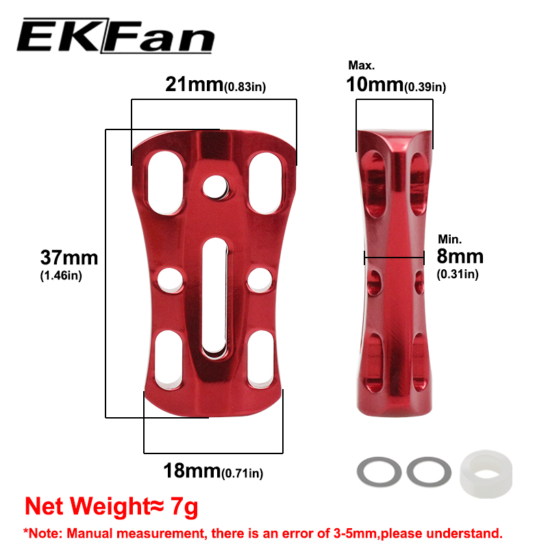 EKFan 1 szt. Aluminiowy, ażuro – Fishing Lure Spinner recenzja i cena