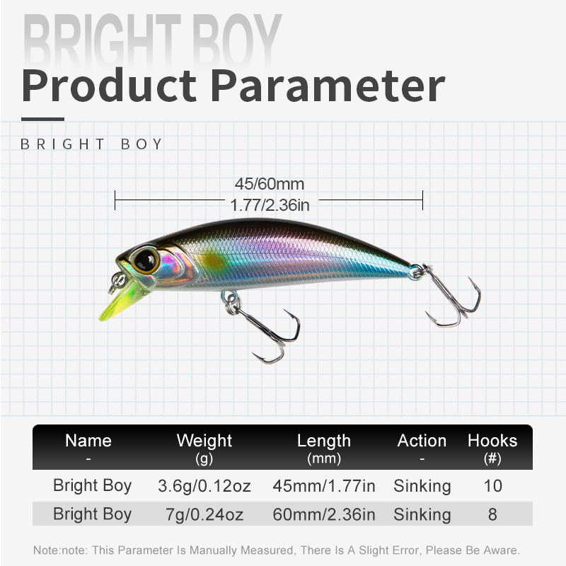 Przynęta Kingdom Sinking Minno – Fishing Lure Accessories recenzja i cena