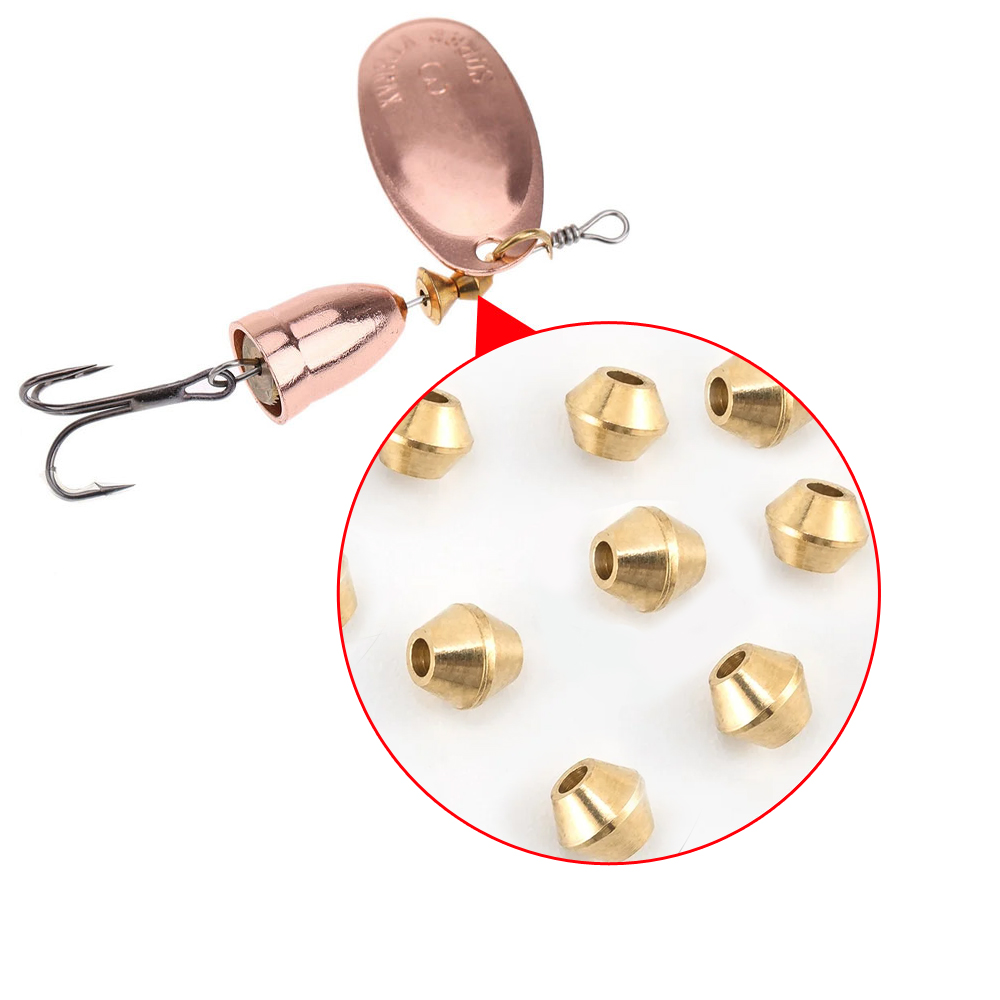 40 szt. Mosiężnych koralików w – Fishing Lure Spinner recenzja i cena