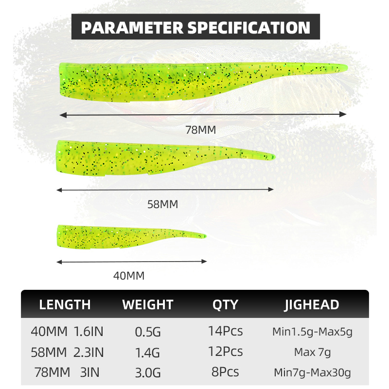 BLUX New Dart Worm Soft Bait 5 – Fishing Lure Buzzbait recenzja i cena