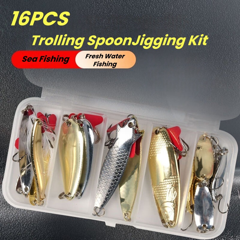 Zestaw Przynęt Wędkarskich 16  – Fishing Lure Swimbait recenzja i cena