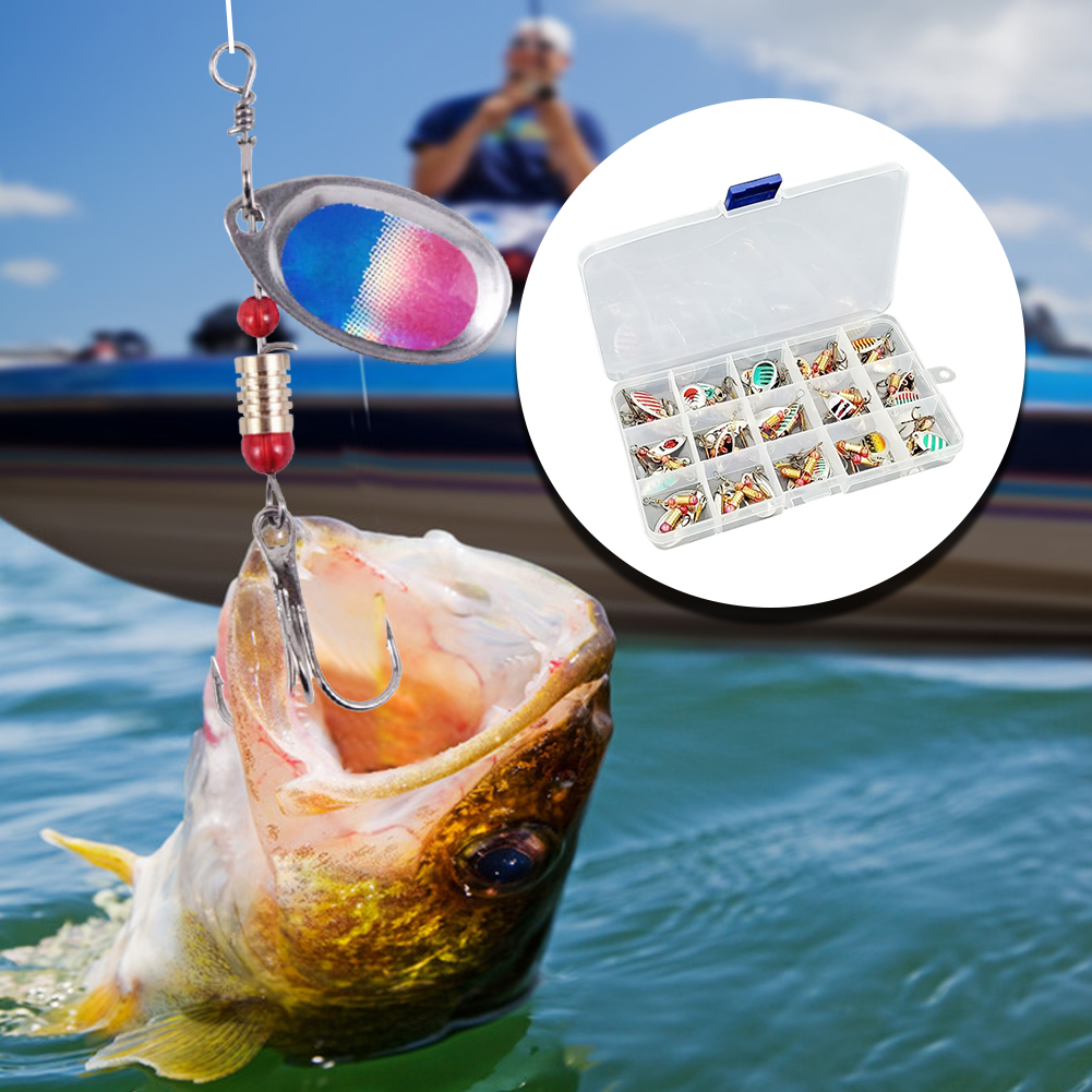 30 szt. Metalowych Przynęt Wob – Fishing Lure Spinner recenzja i cena