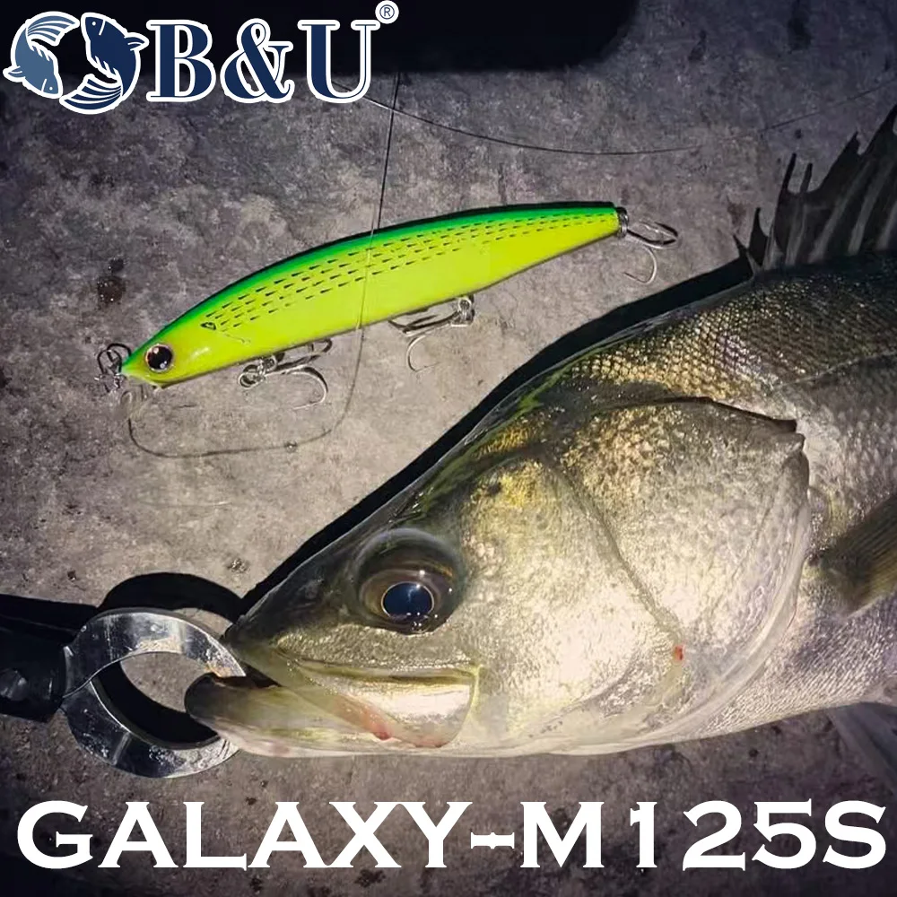 B&U 125mm tonąca Minnow Sea Fi – Fishing Lure Jerkbait recenzja i cena