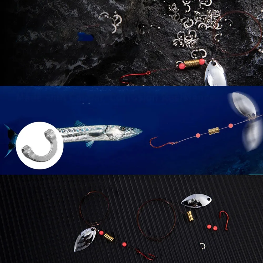 100 sztuk wędkarstwo w kształc – Fishing Lure Spinner recenzja i cena